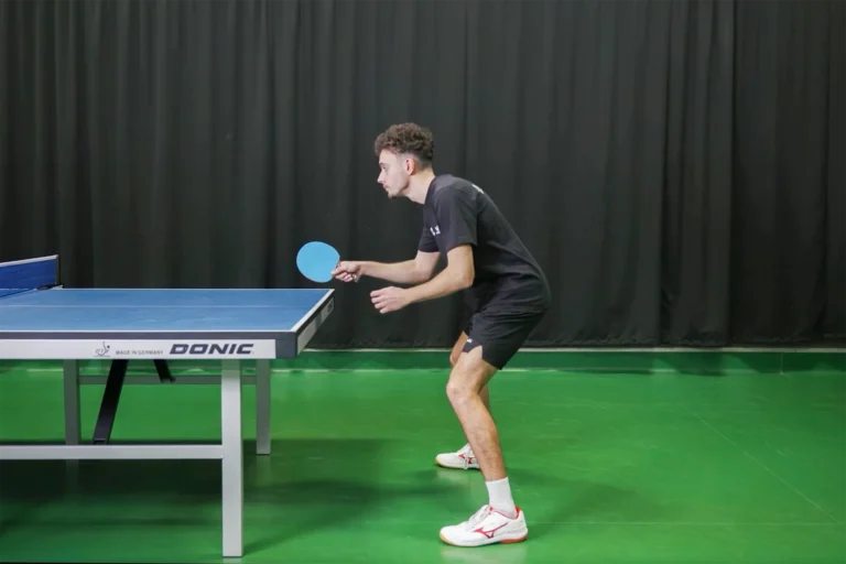 La position de base, distance vs la table